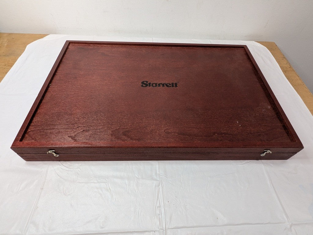 Starrett 6 Piece Mechanical Outside Micrometer Set 6 to 12" Range 72704