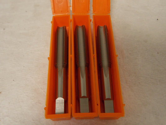 Hertel HSS Straight Flute Standard Hand Tap1/2-20 UNF H3 4 FL QTY 3 77430270