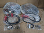 Set of 2 Peerless Chain Dual Axle Tire Chains for 8.25" x 20" / 9" x 22.5" Tires