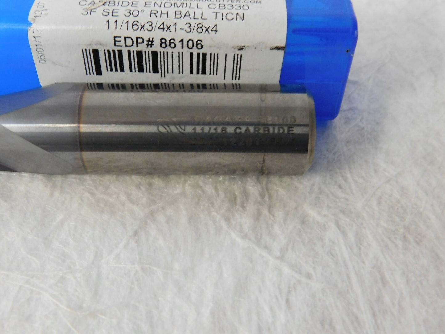Niagara Cutter Carbide Ball End Mill 1-3/8" LOC N86106