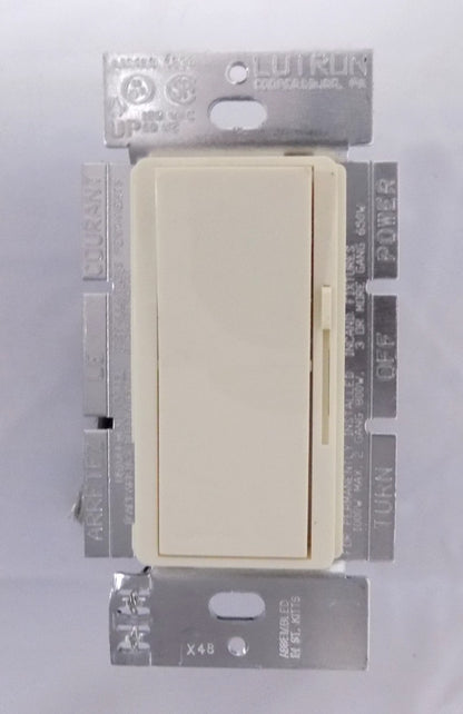 Lutron Diva Dimmer Switch DV-10P-AL Almond 1000-Watt/Single-Pole Preset