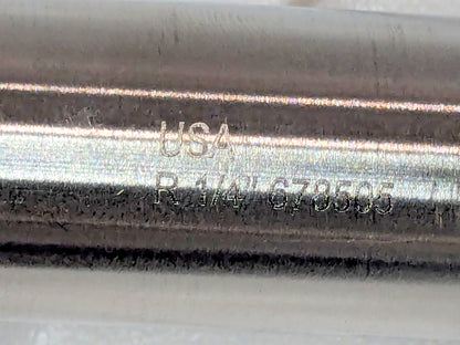 Hertel Cobalt Corner Rounding End Mill TiN 1/4"RE X 3-1/4"OAL 3/4"S 4FL 79563086