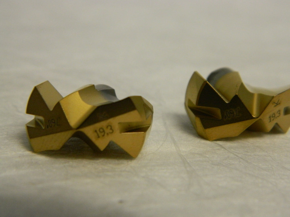 Ingersoll TKA1930R01 IN2505 Carbide Drill Insert Tip Qty 2 04209931