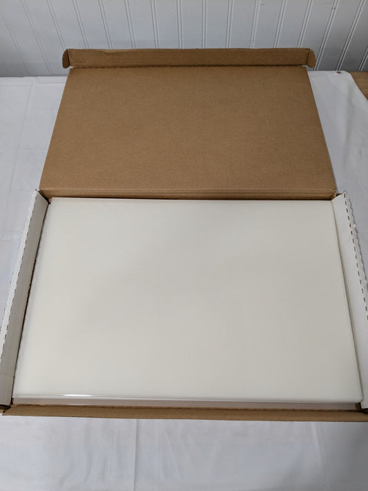 Idesco 10 mil Thick Plastic Pouch, 12"X18" Box of 50 CLB12018005D