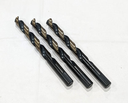CLE-LINE  Jobber Length Drill Bit 1/2" (0.5000") 135 deg HSS  *3 PACK*