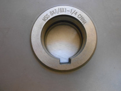 Pro  8" Diam x 7/8" Face Width Staggered Tooth Side Milling Cutter