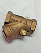 NIBCO 1/2 Bronze Y-Pattern Horizontal Swing Check Valve 150# T-433-B