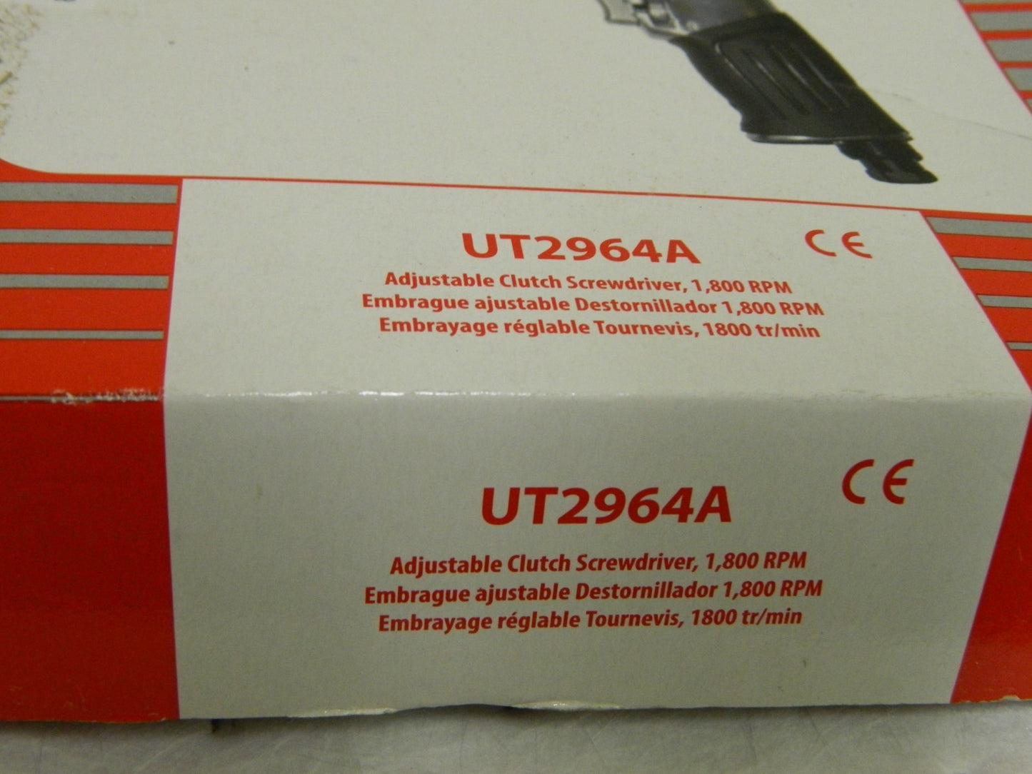 Universal Tool Air Screwdriver 1/4" Bit Holder 1,800 RPM UT2964 PARTS/REPAI