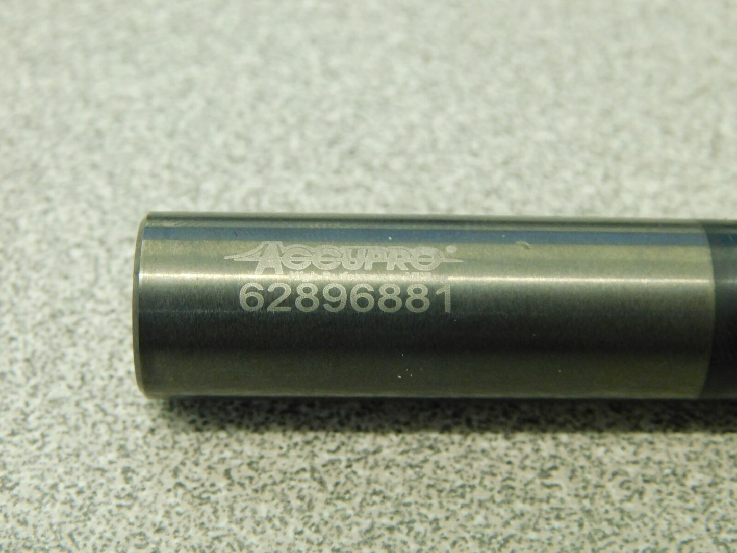 Accupro Carbide Corner Chamfer End Mill 1/2 Dia 4Fl 5/8 LOC 2.5L 62896881