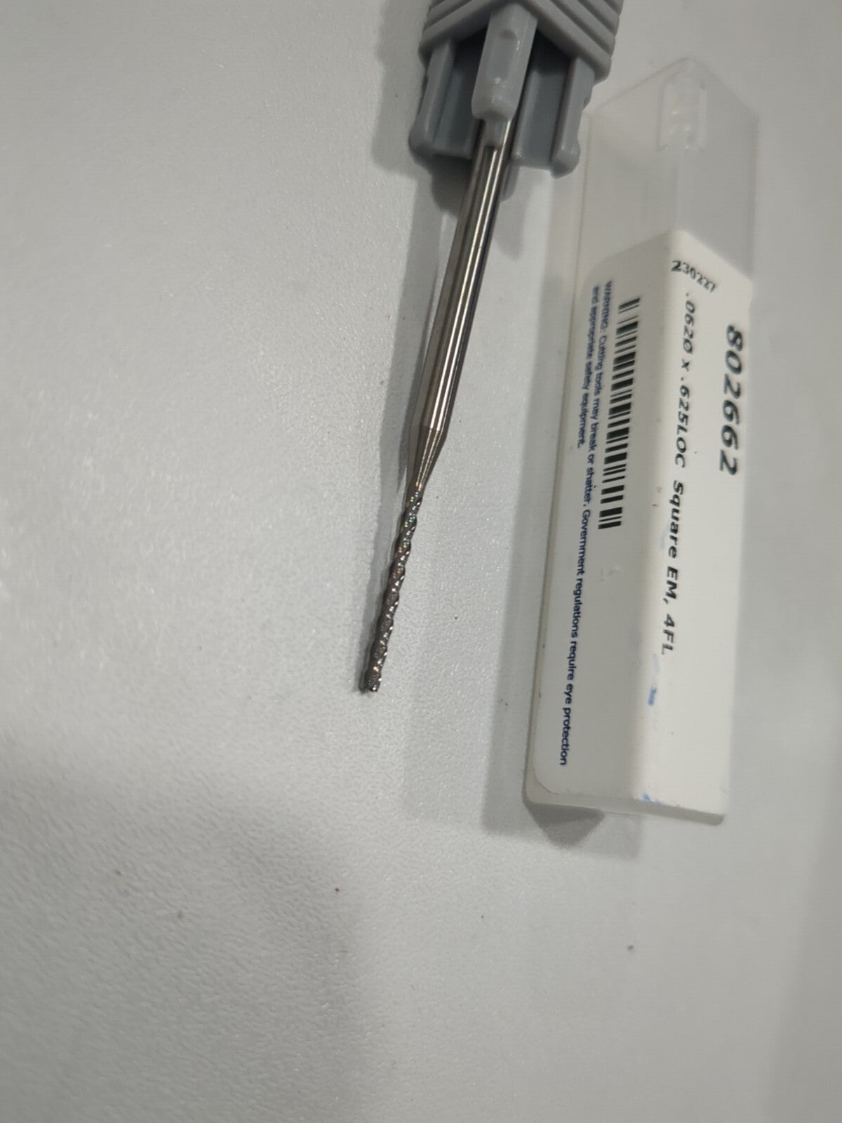 HARVEY TOOL Square End Mill 1/16"Dia 4 Fl Solid Carbide 802662