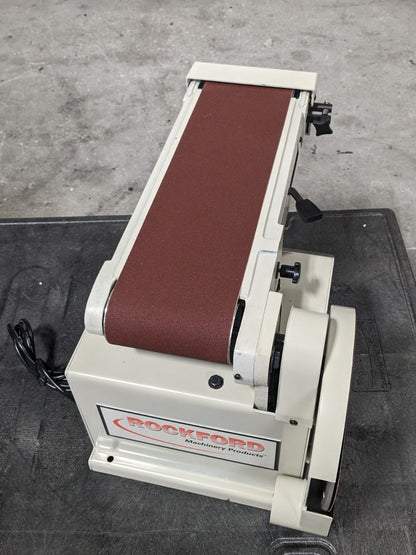 Rockford Combination Sander w/ Stand 48" x 6" Belt / 10" Disc 1 H