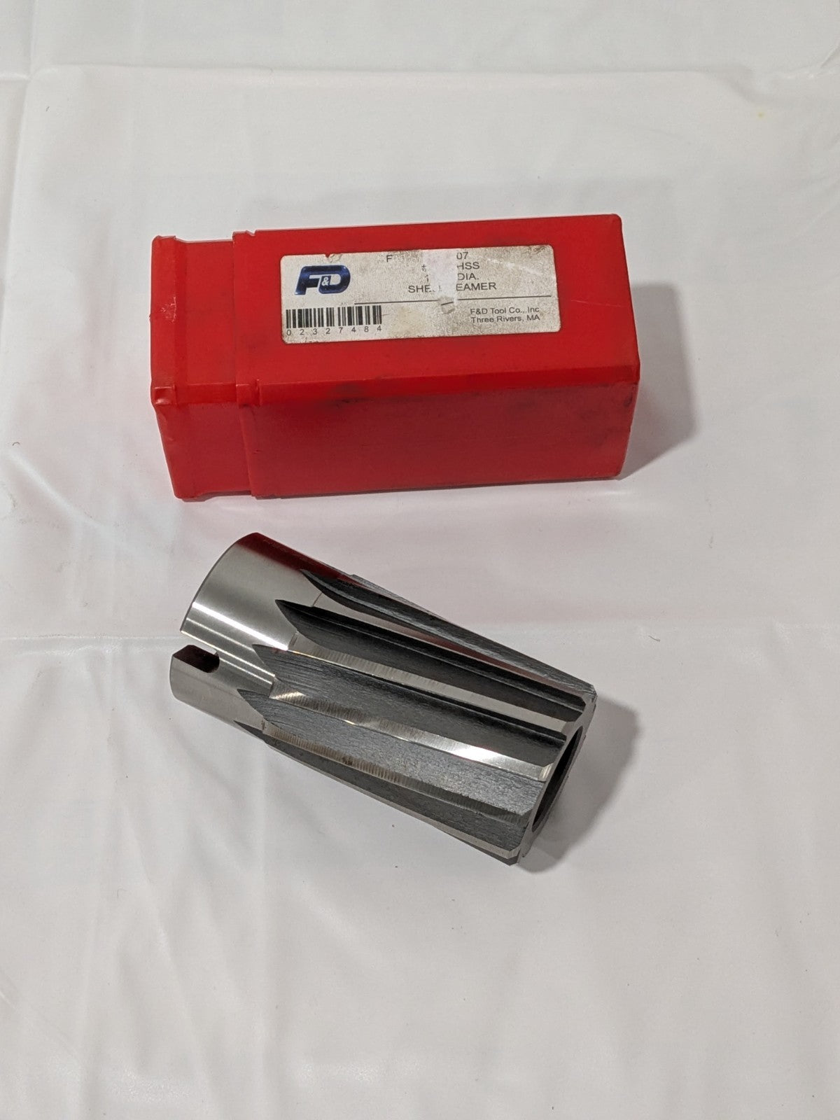 F&D Tool Co Shell Reamer 1-3/4" Dia. x 3-1/2" HSS Spiral Flute 28107