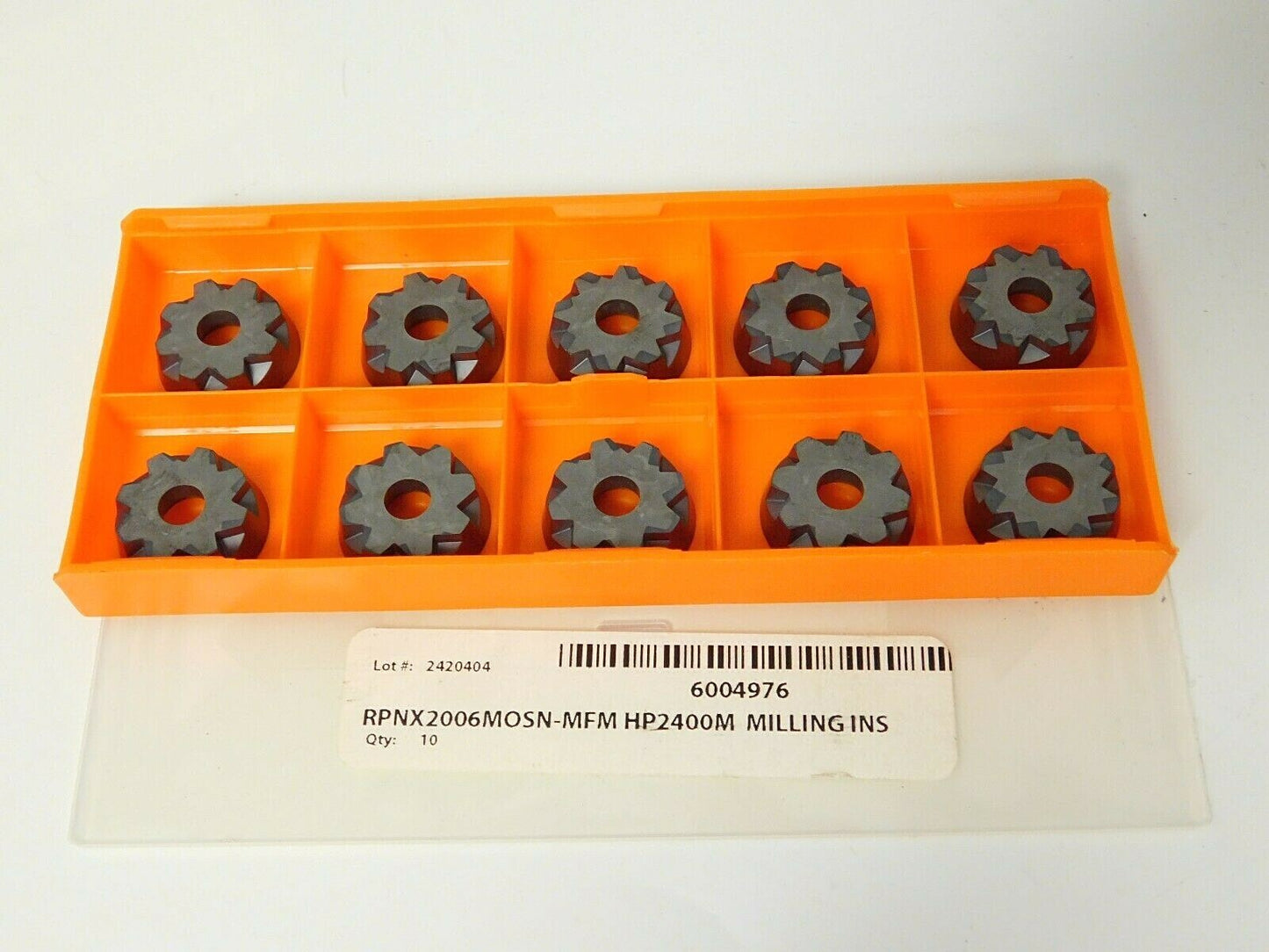 Hertel Carbide Milling Inserts RPHX2006MOSN-MFM Grade HP2400M  Qty 10 6004976