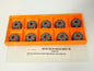 Hertel Carbide Milling Inserts RPHX2006MOSN-MFM Grade HP2400M  Qty 10 6004976