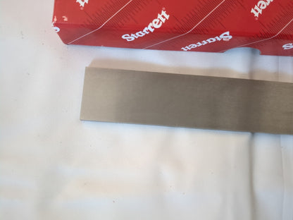 Starrett 1pc 6" Longx1"Highx1/8"Thick Tool Steel Four Face Parallel 51445
