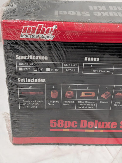 Fixture Clamp Step Block & Clamp Set: 52 Pc 400-3626