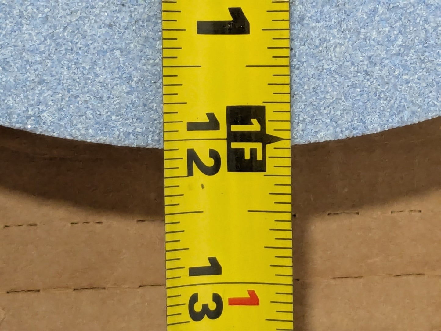 Norton Surface Grinding Wheel: 12" Dia, 1-1/2" Thick, 3" Hole, 46