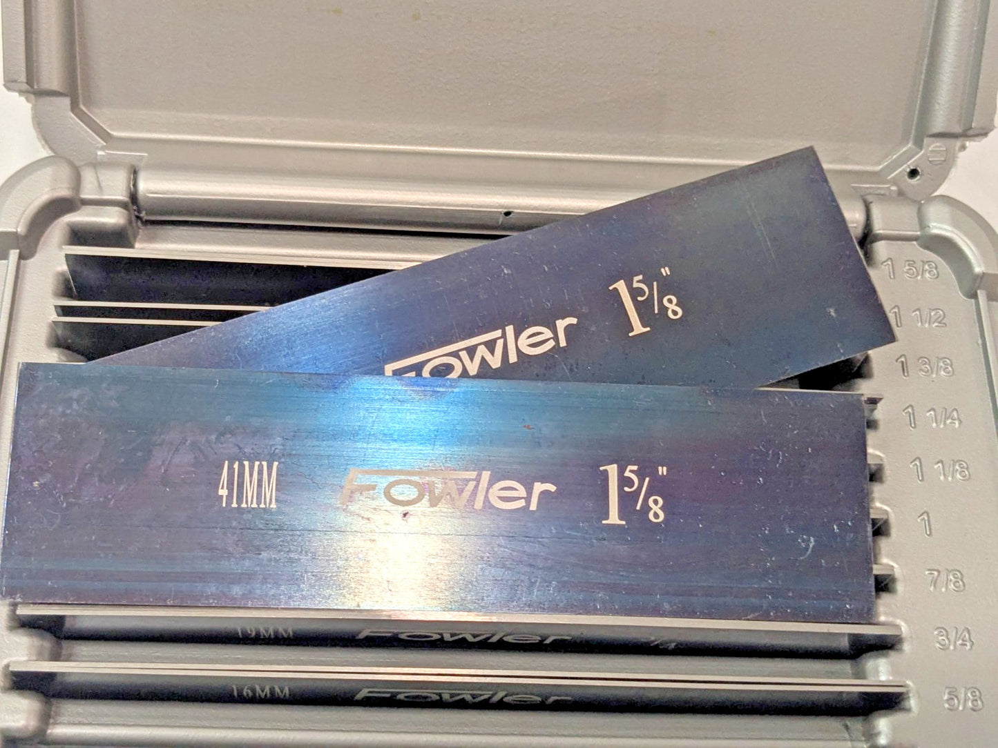 Fowler 9 Pair Parallel Set 52-437-031-0 INCOMPLETE