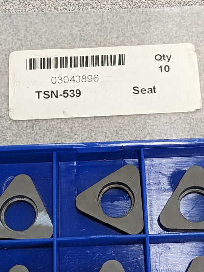 Shim for Indexables: 5/8" Inscribed Circle Qty 10 TSN-539