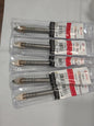 CLE-LINE 5pc 1/2"StraightShank Carbide Tipped Tile&Glass Drill Bits C20723