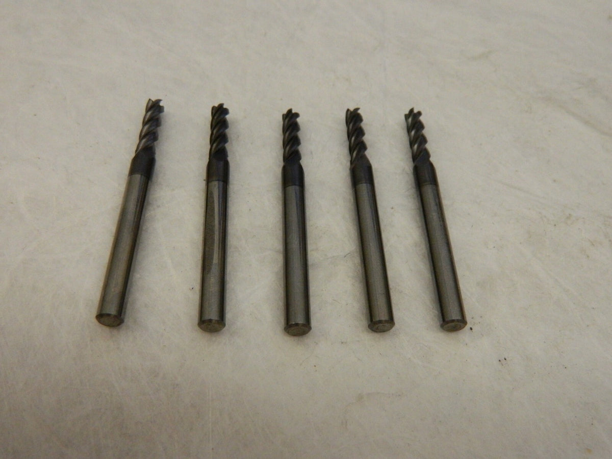 ACCUPRO Square End Mill 4 fl carbide qty5 12178997