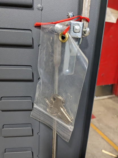 Durham Lockable Storage Cabinet w/ Bins 84" H. x 36" W. x 24" D.