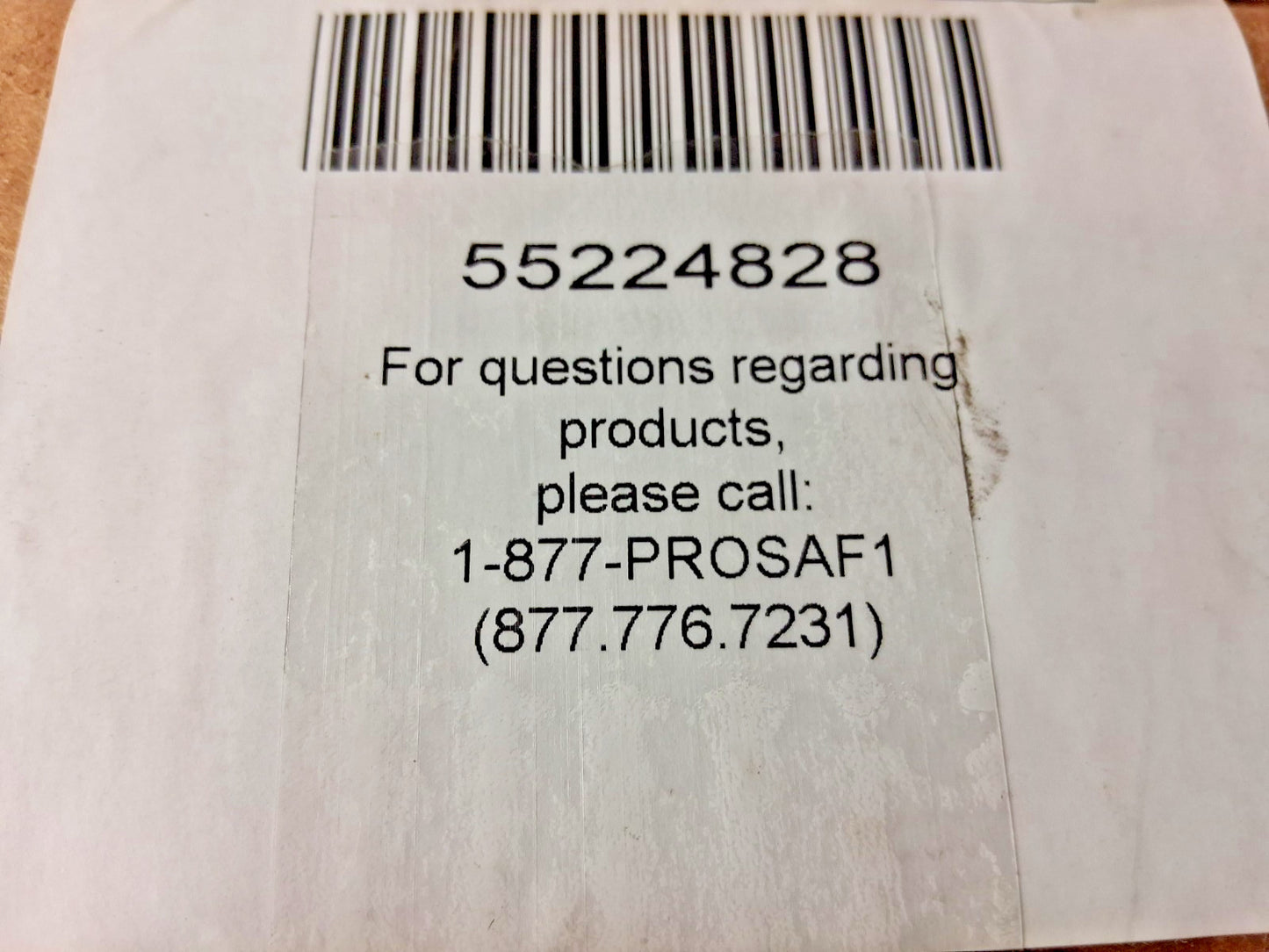 PRO-SAFE Polyvinylchloride Floor Aisle Marking Tape QTY100 2" W 1/2' L 55224828