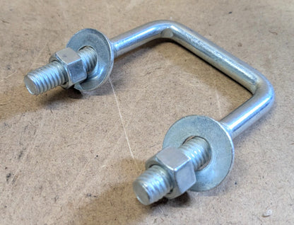 Gibraltar Square U-Bolts  3/8-16 x 1-1/2"L Thread  Zinc Plated Steel  *20 Pack*
