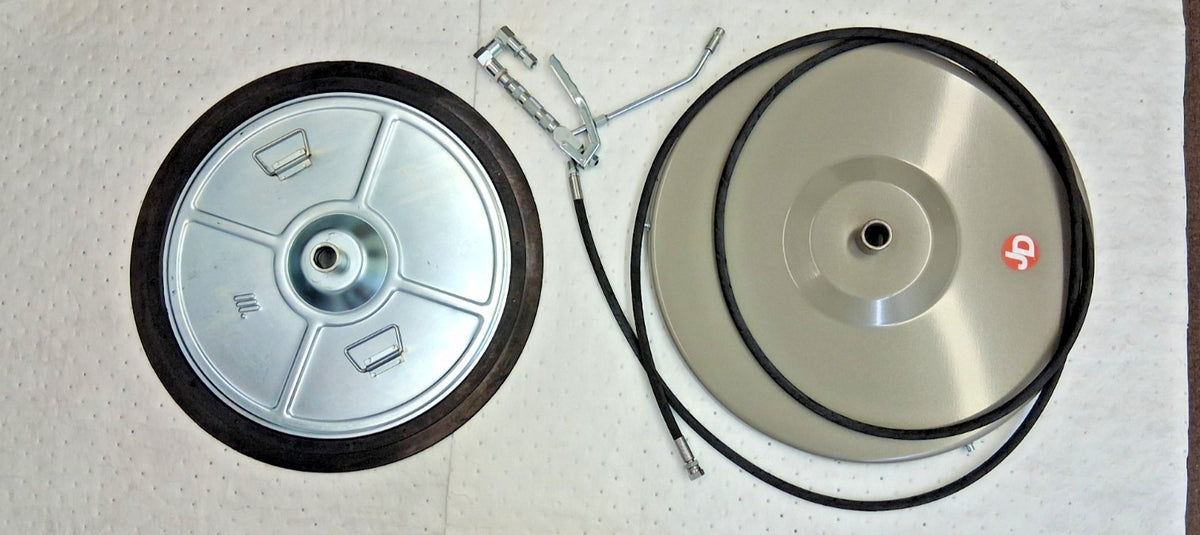 Johndow Metal Air-Operated Drum Pump 8 GPM Grease Lubrication JDL-55