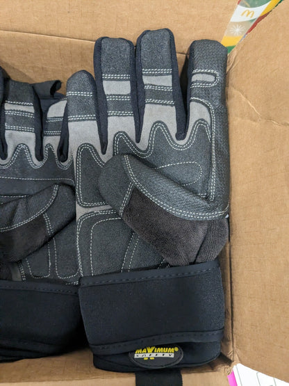 PIP GUNNER AV, Padded Synthetic PVC/ Black Palm, XXL, 5 Pairs 120-4400/XXL
