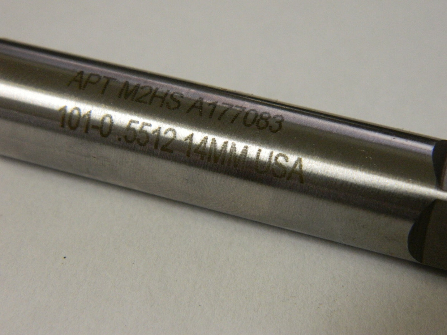 Alvord Polk 0.5512" Diam Straight Shank 3-1/4" Flute Length   Hand Rea