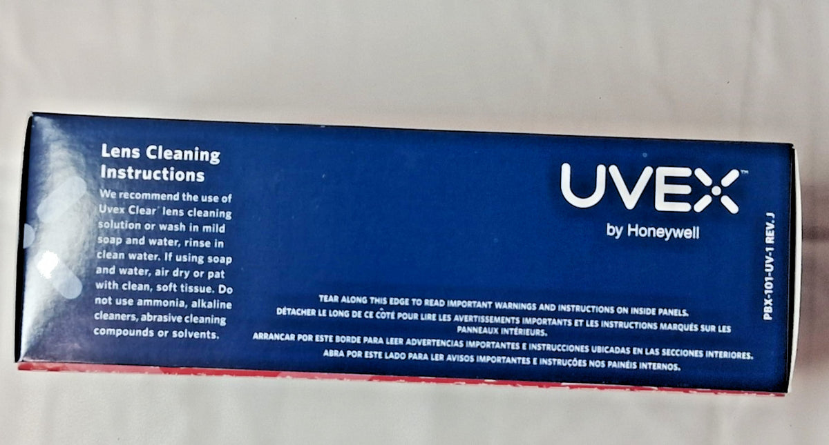 UVEX Livewire Safety Glasses Amber Sealed Anti-Fog Black Frame QTY3 S2602HS
