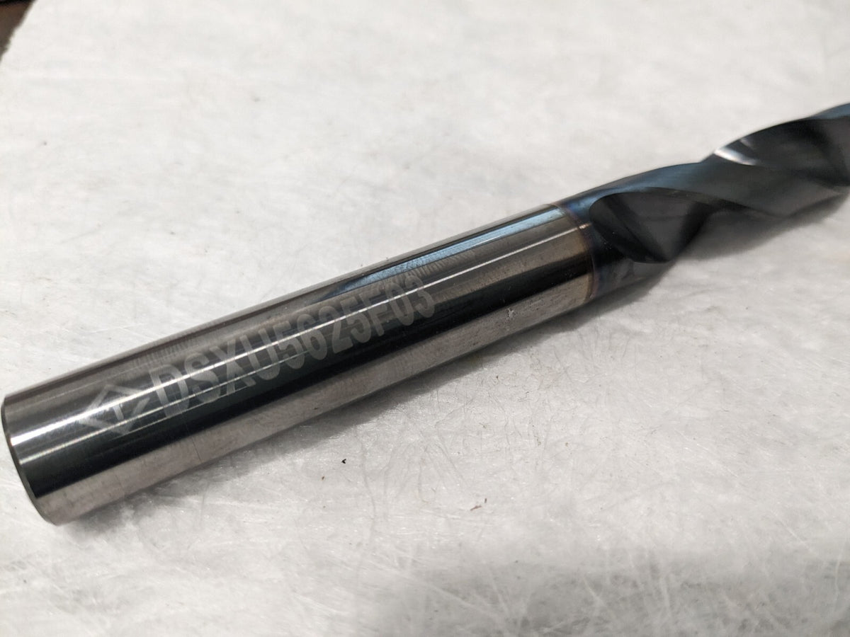 TUNGALOY Jobber Drill: 9/16" Dia, 140 deg Point, Solid Carbide 6843645