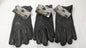 3 PAIRS ANSELL ActivArmr Deerskin Driver’s Utility Gloves Black Large 46-303
