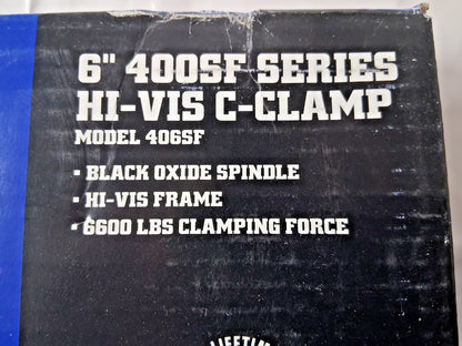 Wilton C-Clamps 6-1/16" Max Opening 4-1/8" Throat Depth 14303