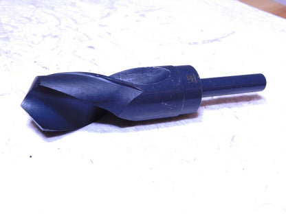 Interstate Silver & Deming Drill Bit 1-5/16 Dia RH 1/2 Shank 6 OAL 01341205