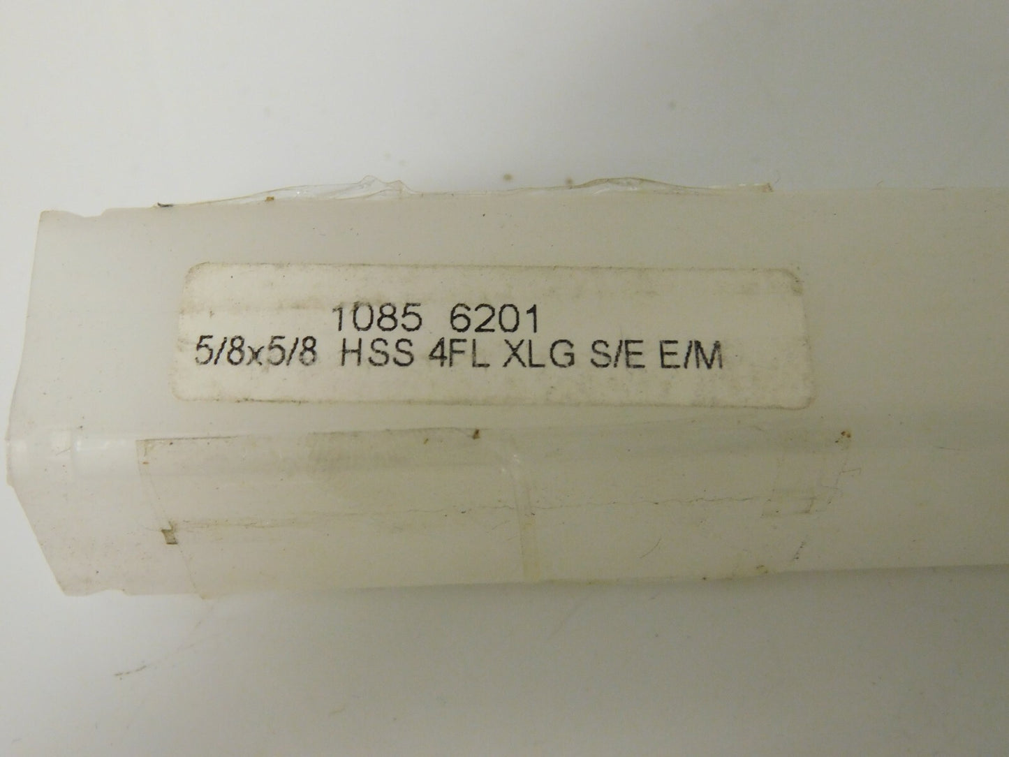 Interstate Square End Mills HSS 5/8" Diam x 6-1/8" OAL 4FL Qty 2 10856201