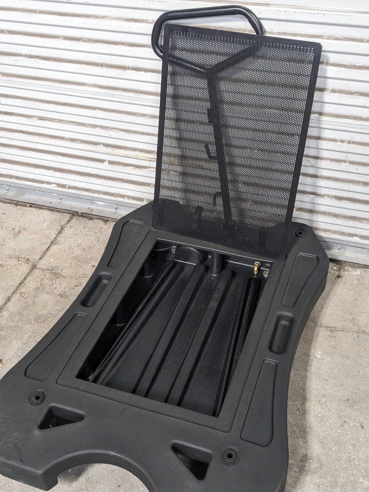 Pro Lube 17 Gal. Mobile Oil Drain Container Deck 43" x 27" x 7" T