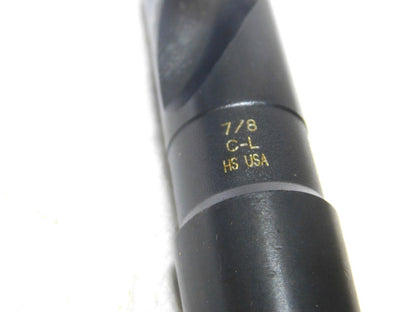 Chicago Latrobe 3MT Taper Shank Extra Lgth Drill Bit 7/8 Dia HSS 14.5OAL 51486