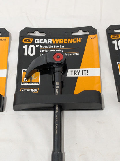 GEARWRENCH 3 Pc Indexing Pry Bar Set 8", 10" & 16" 82301D