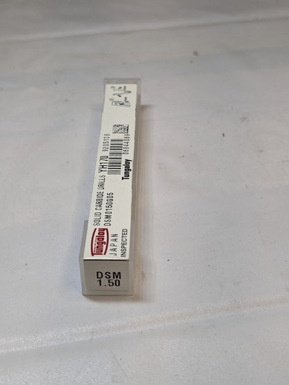 TUNGALOY Micro Drill Bit: 1.5 mm Dia, 140 ° Point, Solid Carbide 6844069