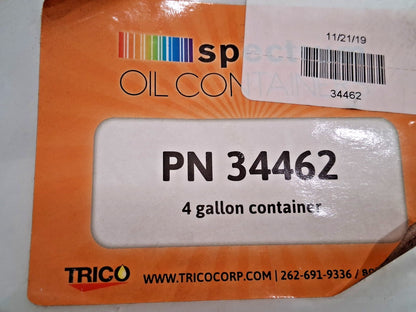 Trico Polyethylene Oil Storage System 512 oz Capacity  34462