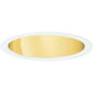 Juno Recessed Lighting Gold Reflector White Trim  QTY 4 17G-WH