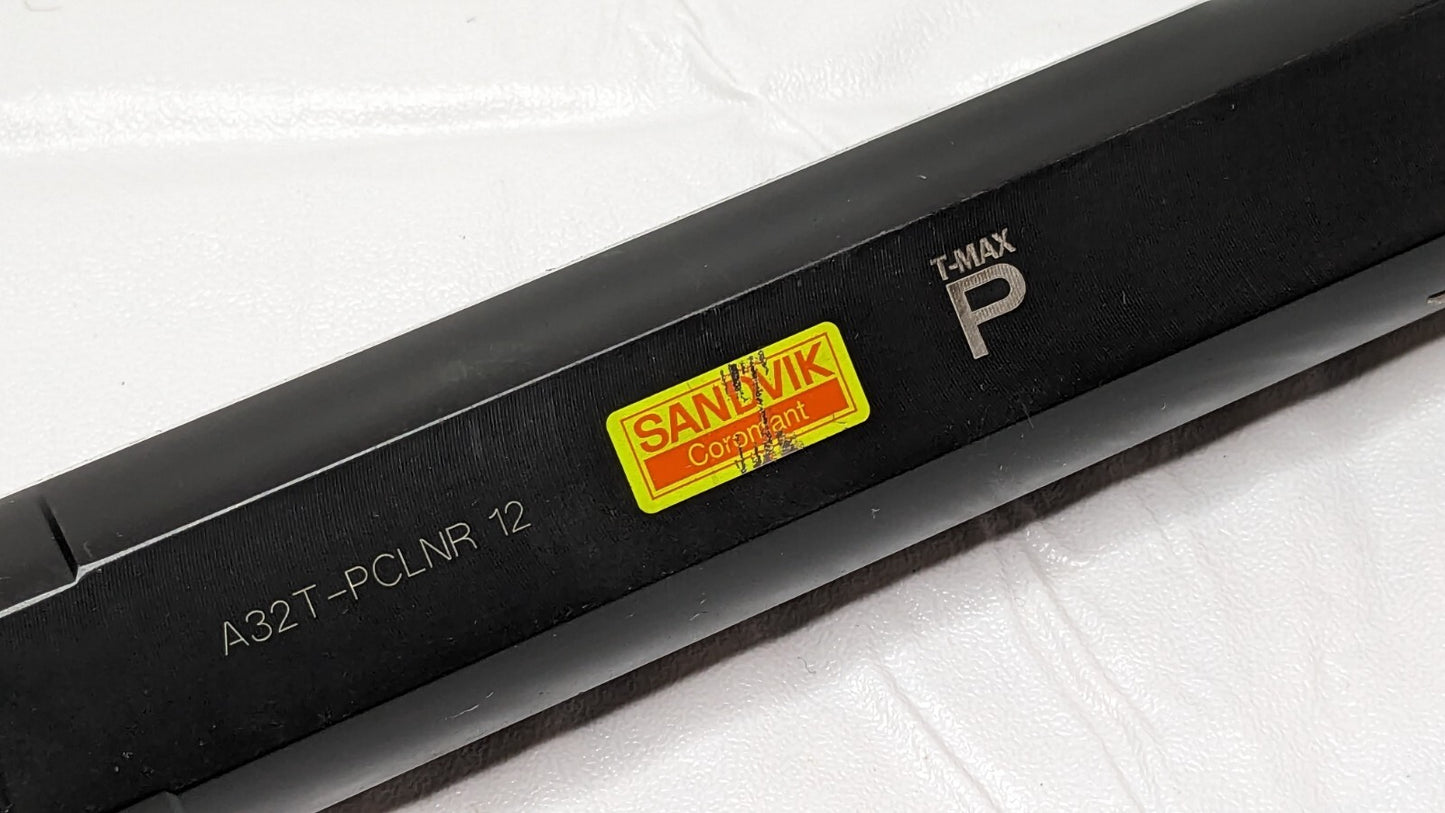 Sandvik Coromant T-Max P Indexable Boring Bar 11.811"OAL A32T-PCLNR 12 6049
