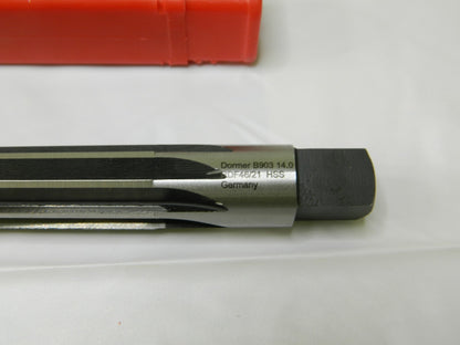 DORMER Taper Pin Reamer 14 mm Pin, 0.5461 Small End, 0.6984 Large End 5987001