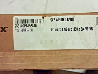 Lenox Welded Bandsaw Blade 19ft 2" Long x 1-1/2" Wide x 3-4 TPI 95614QPB195840