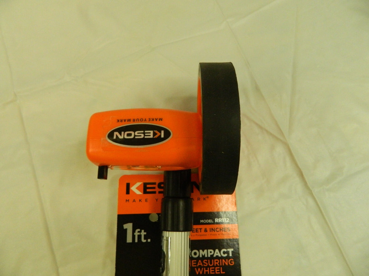 KESON 9,999' Counter Limit, 1' OAL, Measuring Wheel RR112