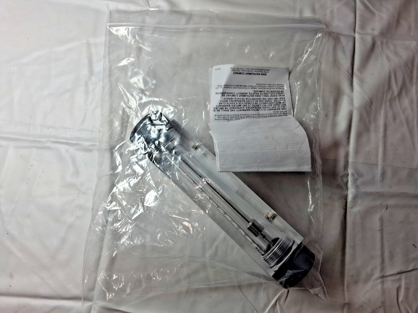 King Inline Flowmeter 1" FNPT Port Block Style 7510216A-02