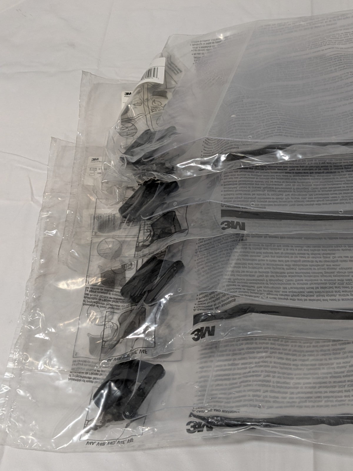 3M Face Shield Replacement Window Clear 6.75" High, 0.13" Thick 4 PCS 7000103812