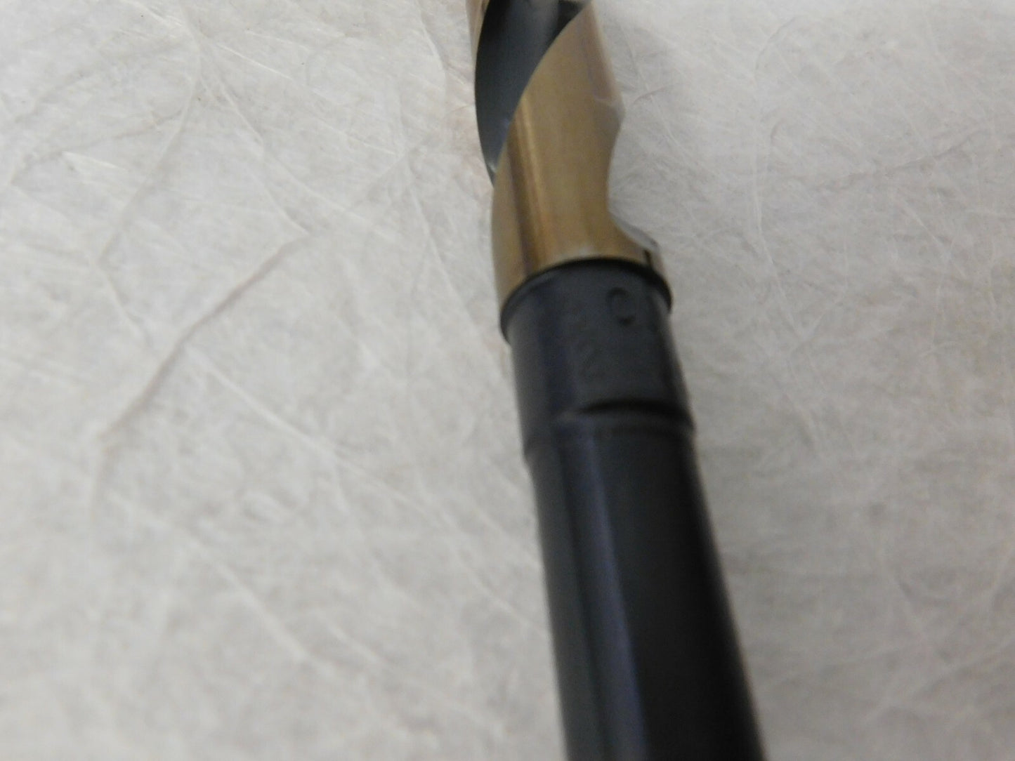Viking HSS 19/32 Twist Drill  135D 1/2 Shank Black/Gold Colbalt S&D 29181